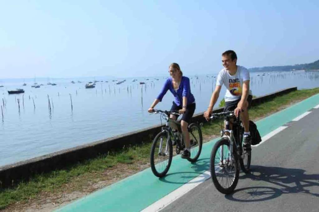 Maison A Arcachon Avec Piscine Hors-Sol ภายนอก รูปภาพ